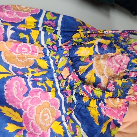 NWT Cleobella Hilo Kaftan Dress /Tahiti Block Print / Size Medium - Picture 6 of 12